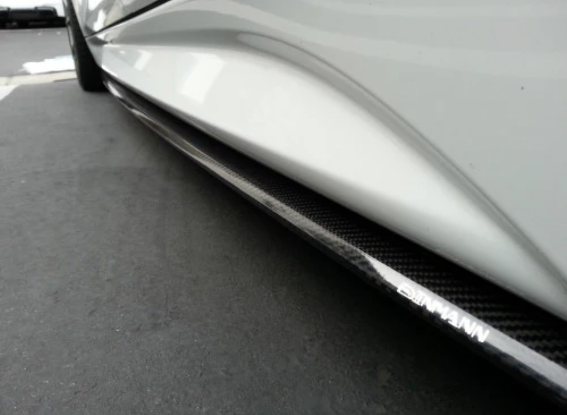 BMW carbon side skirts